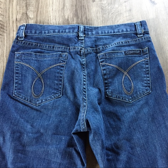 Calvin Klein Wide Leg/Flare Jeans Size 29/8 - Picture 6 of 6